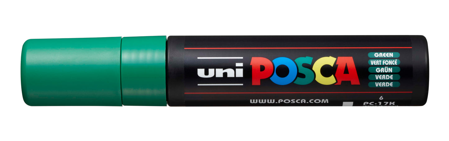 PAINTMARKER UNI POSCA PC-17K GRØN