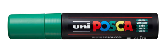 PAINTMARKER UNI POSCA PC-17K GRØN