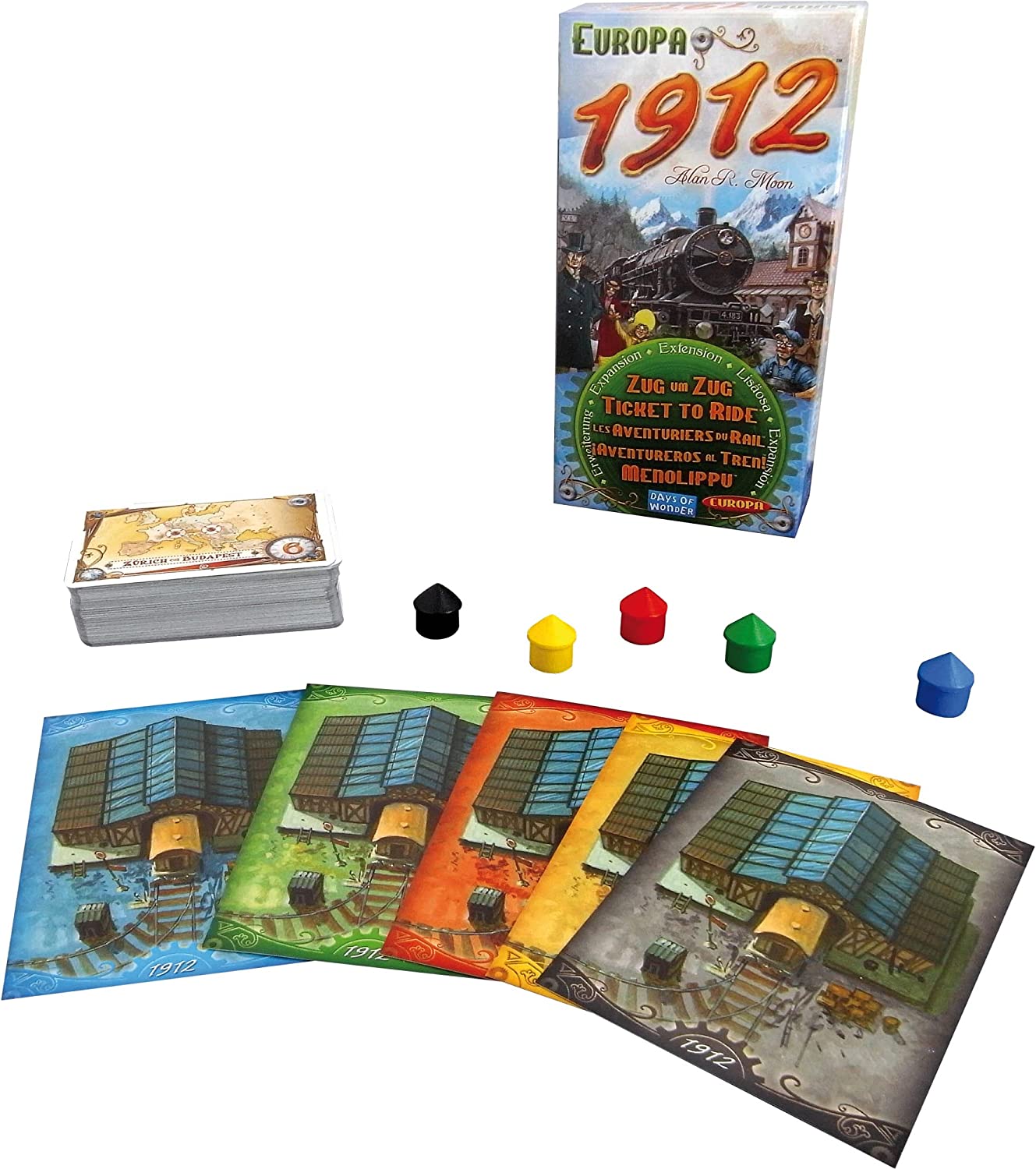TICKET TO RIDE 1912 EUROPA 2025 (ENGELSK)