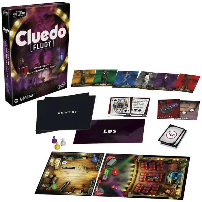 CLUEDO ESCAPE MYSTERIET I ILL. KLUBBEN