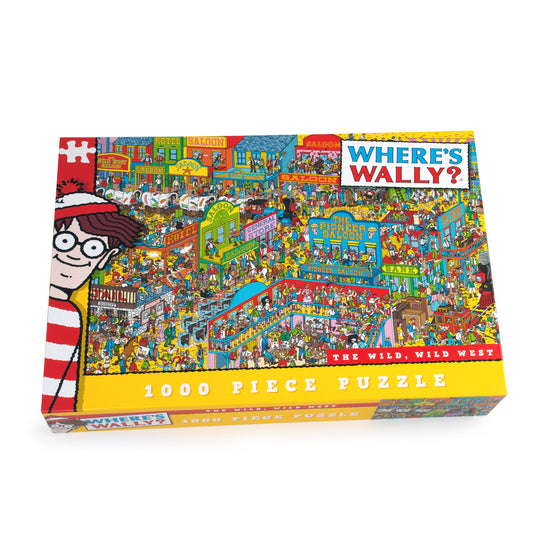 WHERE'S WALLY THE WILD WEST 1000 BRIKKER