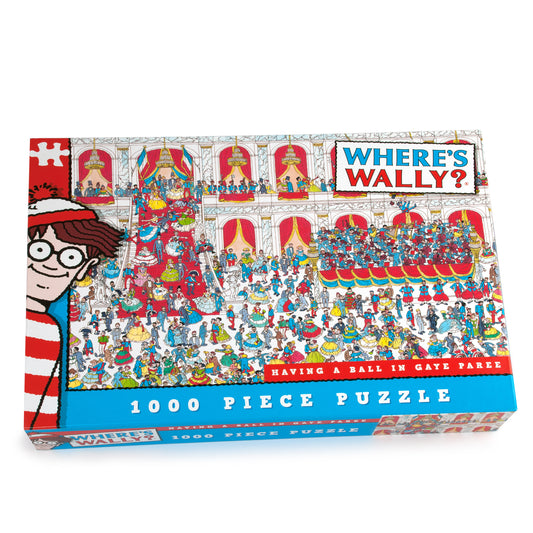 WHERE'S WALLY HAVING A BALL IN GAYE PAREE 1000 BR