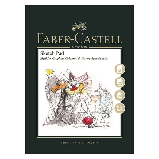 FABER CASTELL A3 BLOK 160 G 40 ARK