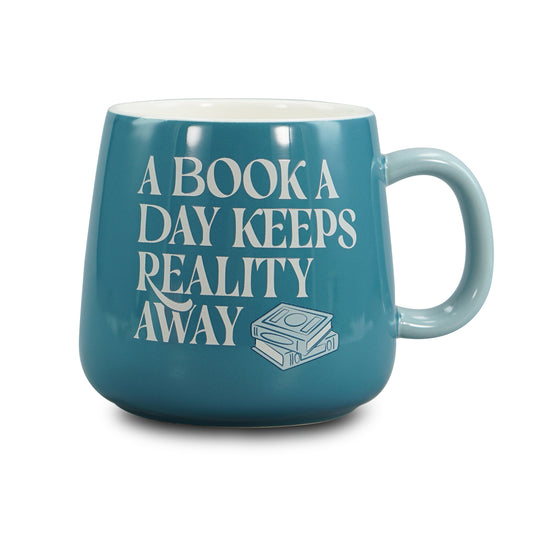 MUG- A BOOK A DAY KEEPS.....
