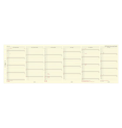 FILOFAX REFILL ÅRSPLAN PERSONAL 2027