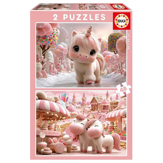 EDUCA SWEET UNICORNS 2X20 PCS