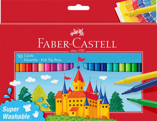 FABER CASTELL TUSSER BØRN 50 STK