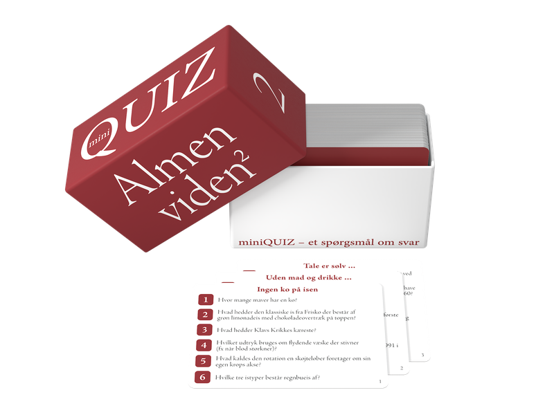 MINIQUIZ - ALMEN VIDEN 2