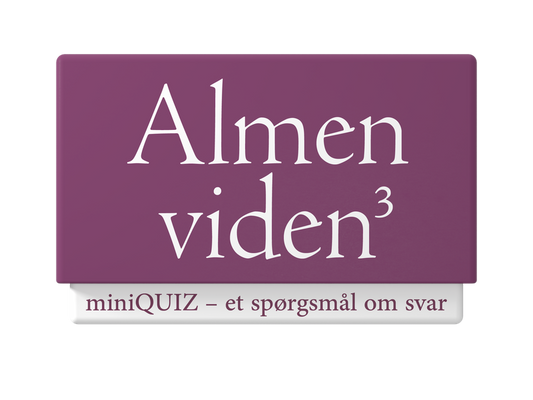 MINIQUIZ - ALMEN VIDEN 3
