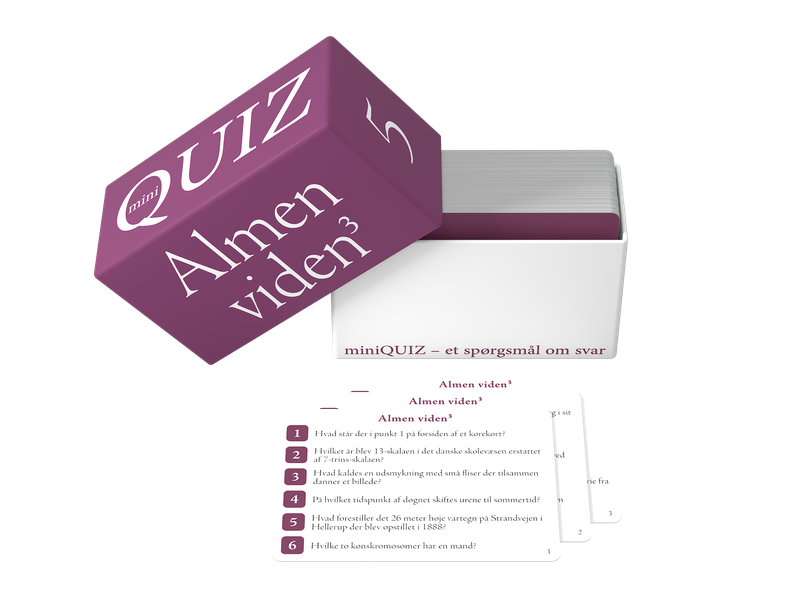 MINIQUIZ - ALMEN VIDEN 3