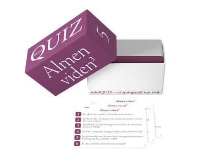 MINIQUIZ - ALMEN VIDEN 3