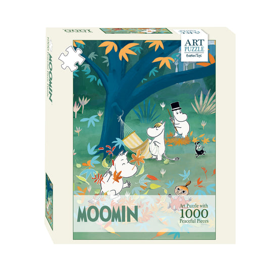 MUMINLEG I SKOVEN - MOOMIN ART PUZZLE 1000 BR