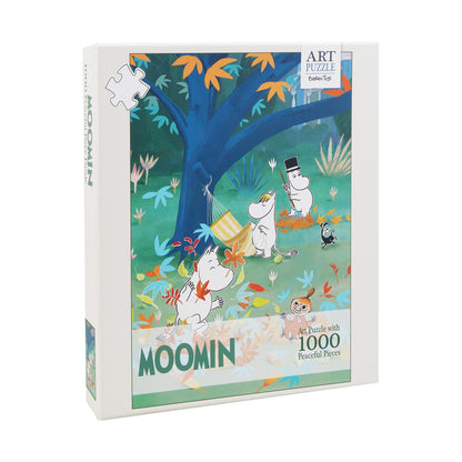 MUMINLEG I SKOVEN - MOOMIN ART PUZZLE 1000 BR