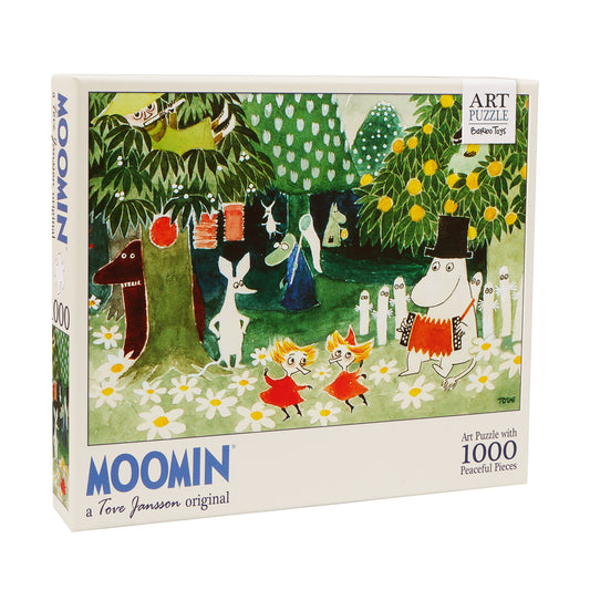 MUMITROLDE KUNSTPUSLESPIL - 1000 BRIKKER - MUSIKHAVE