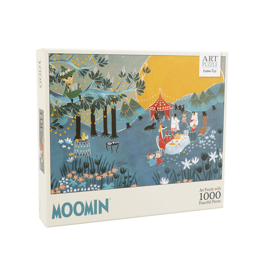 MOOMIN ART PUZZLE 1000 PCS - BLUE