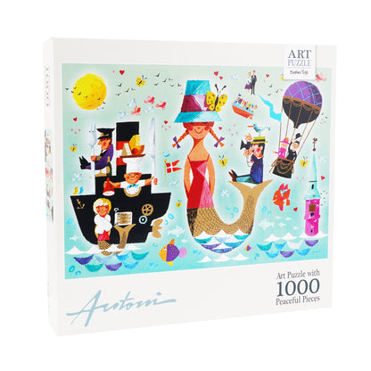 IB ANTONI - ART PSLESPIL - HAVFRUE - 1000 BRIKKER