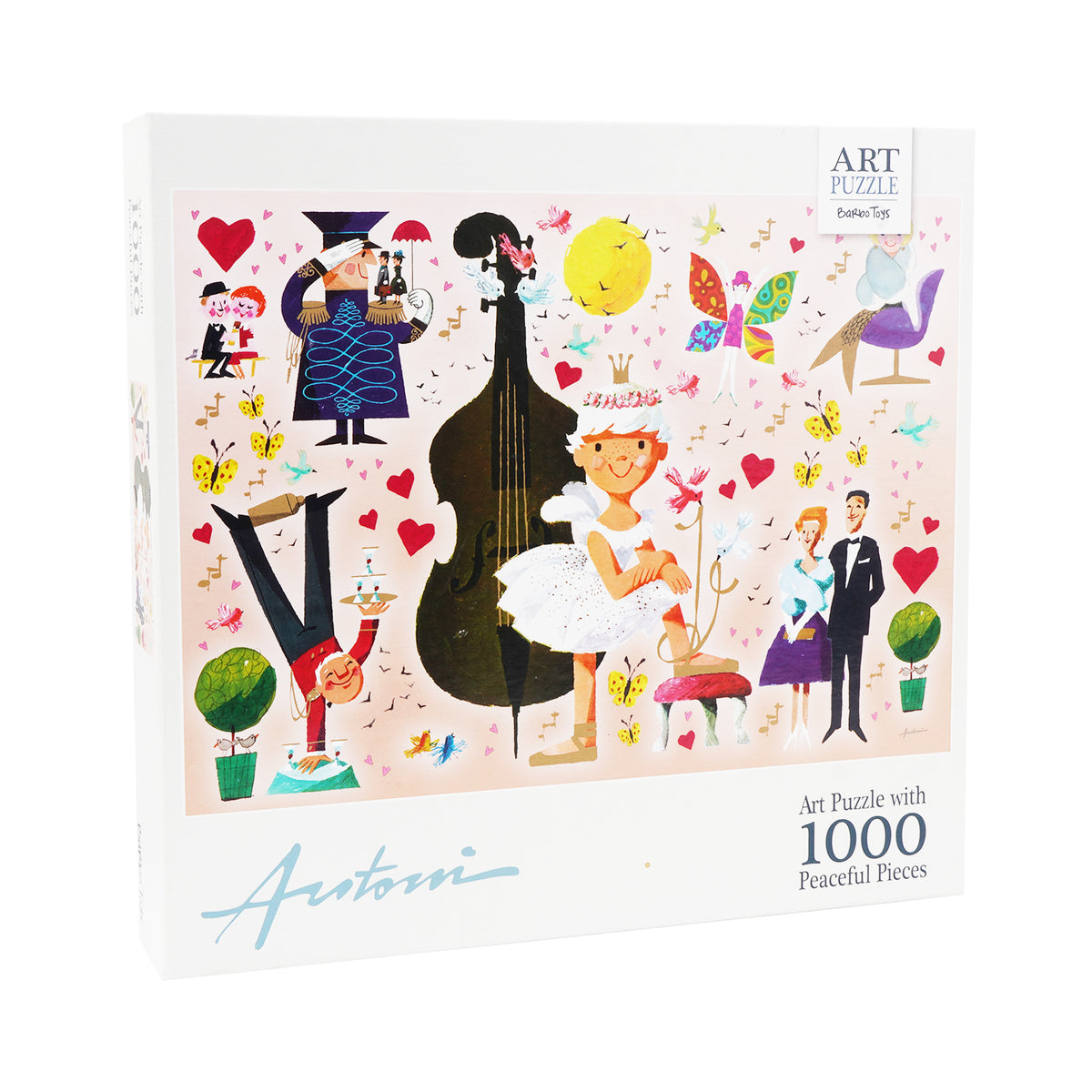 IB ANTONI - ART PUSLESPIL - BALLERINA - 1000 BRIKKER