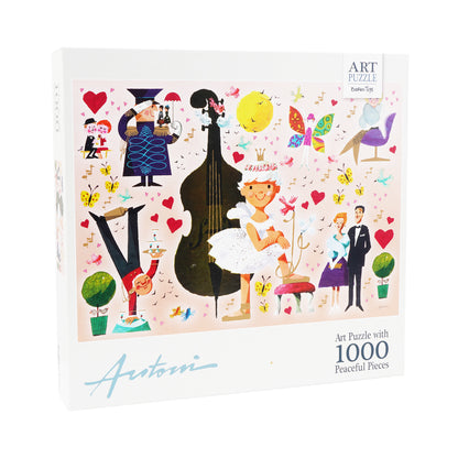 IB ANTONI - ART PUSLESPIL - BALLERINA - 1000 BRIKKER
