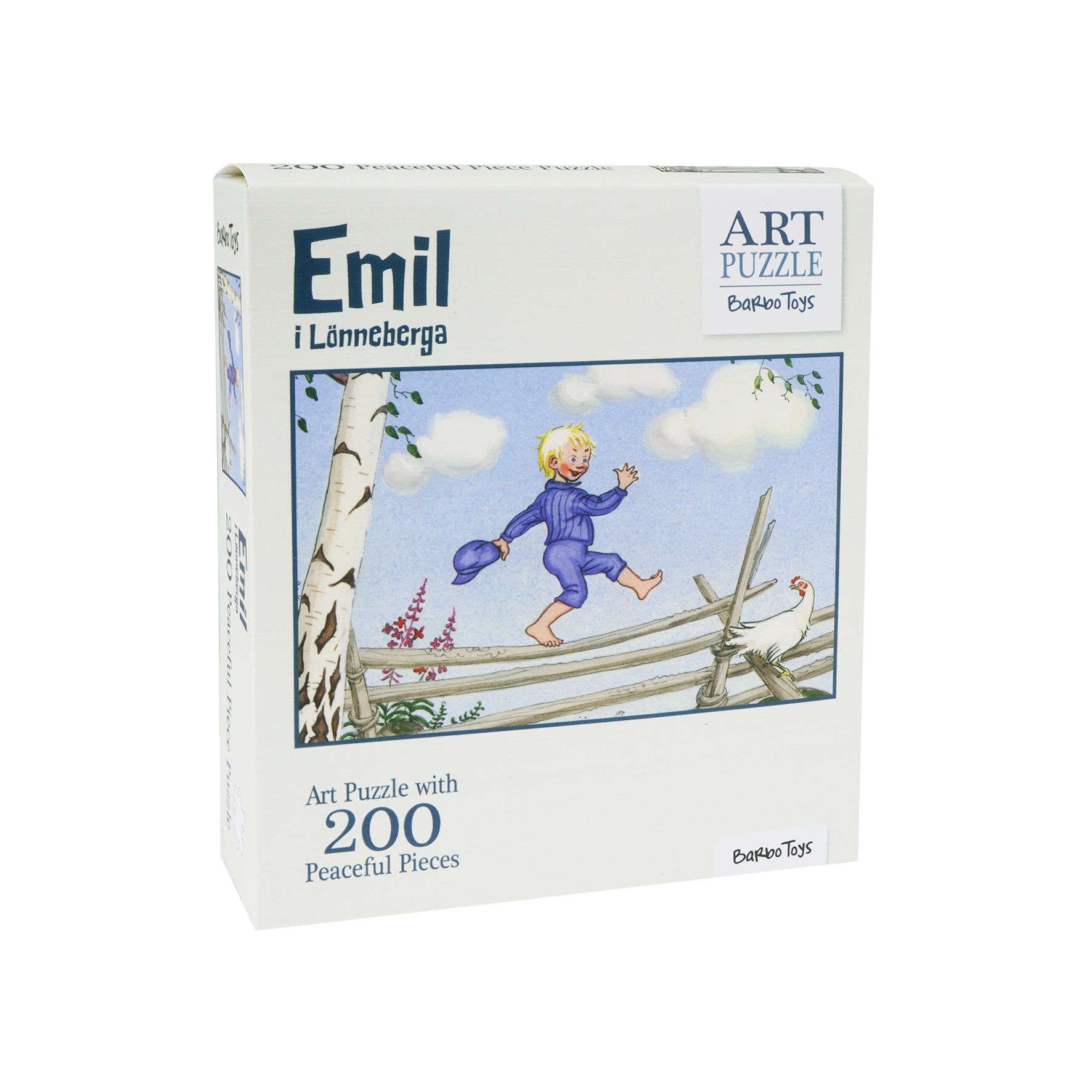EMIL - ART PUSLESPIL - 200 BRIKKER