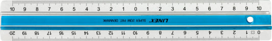 LINEAL LINEX SUPER 20 CM LYSEBLÅ