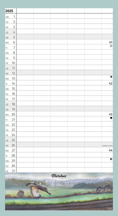 SKOLEÅRET RUNDT I NATUREN 25/26 5 KOL.