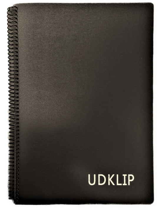 UDKLIPSBOG SORT 45X34