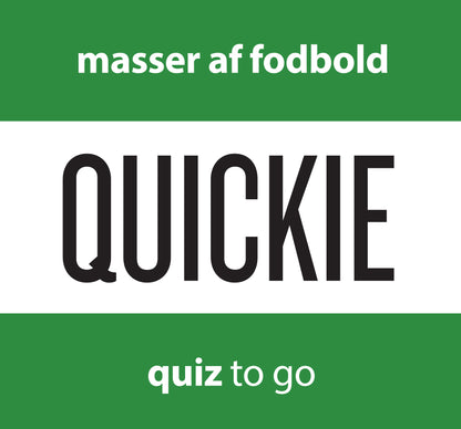 QUIZZONE MASSER AF FODBOLD