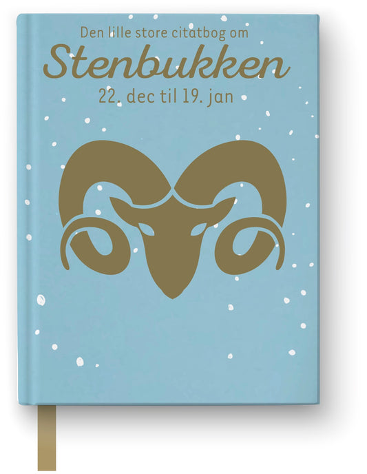 DEN LILLE STORE CITATBOG OM STENBUKKEN
