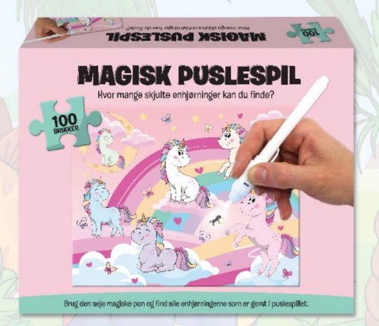 MAGISK PUSLESPIL UNICORN 100 BRIKKER