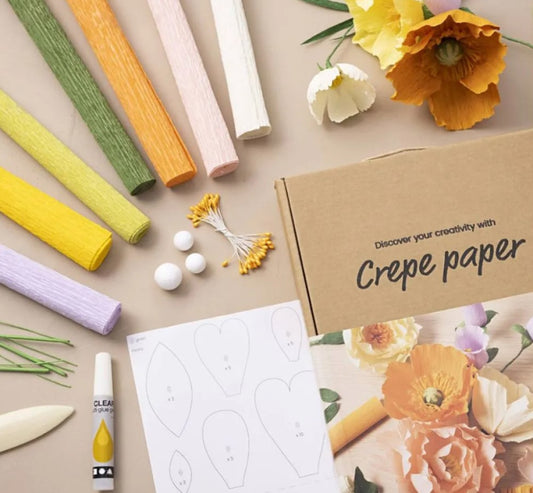 START KIT DIY CREPEPAPIRSBLOMSTER