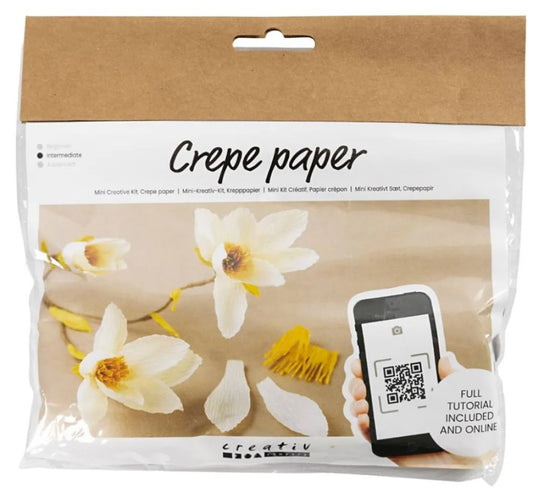 MINI DIY KIT CREPEPAPIR MAGNOLIAGREN