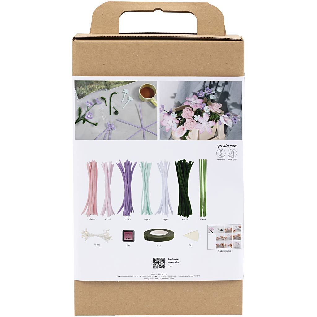 DIY KIT CHENILLEBLOMSTER
