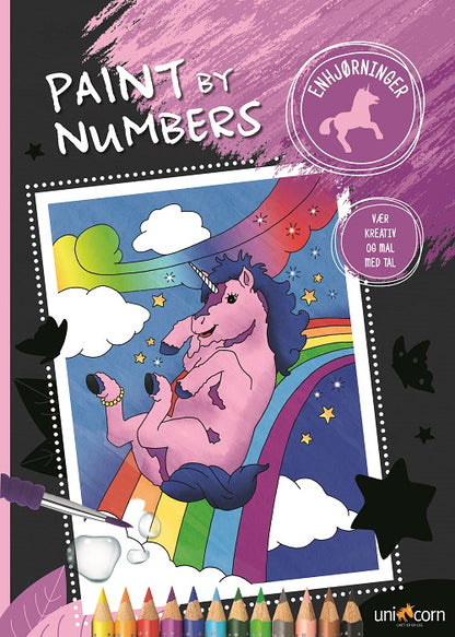PAINT BY NUMBER - ENHJØRNINGER
