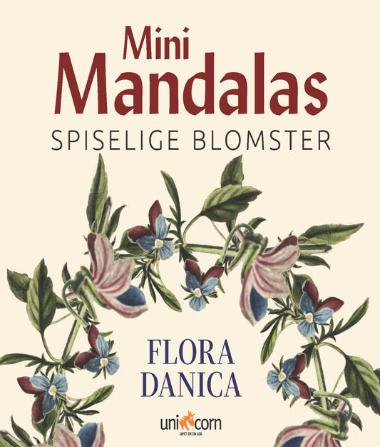 MINI MANDALAS- SPISELIGE BLOMSTER