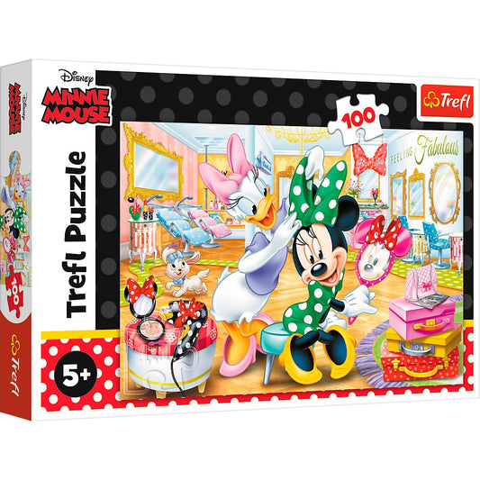 TREFL MINNIE IN BEAUTY PARLOUR 100 BRIKKER