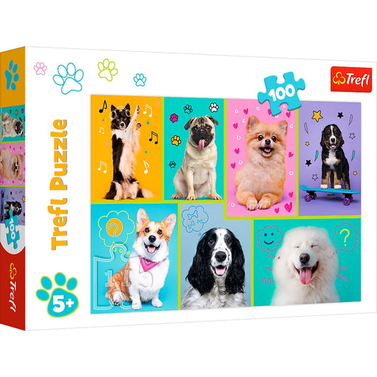 TREFL IN THE WORLD OF DOGS 100 BRIKKER