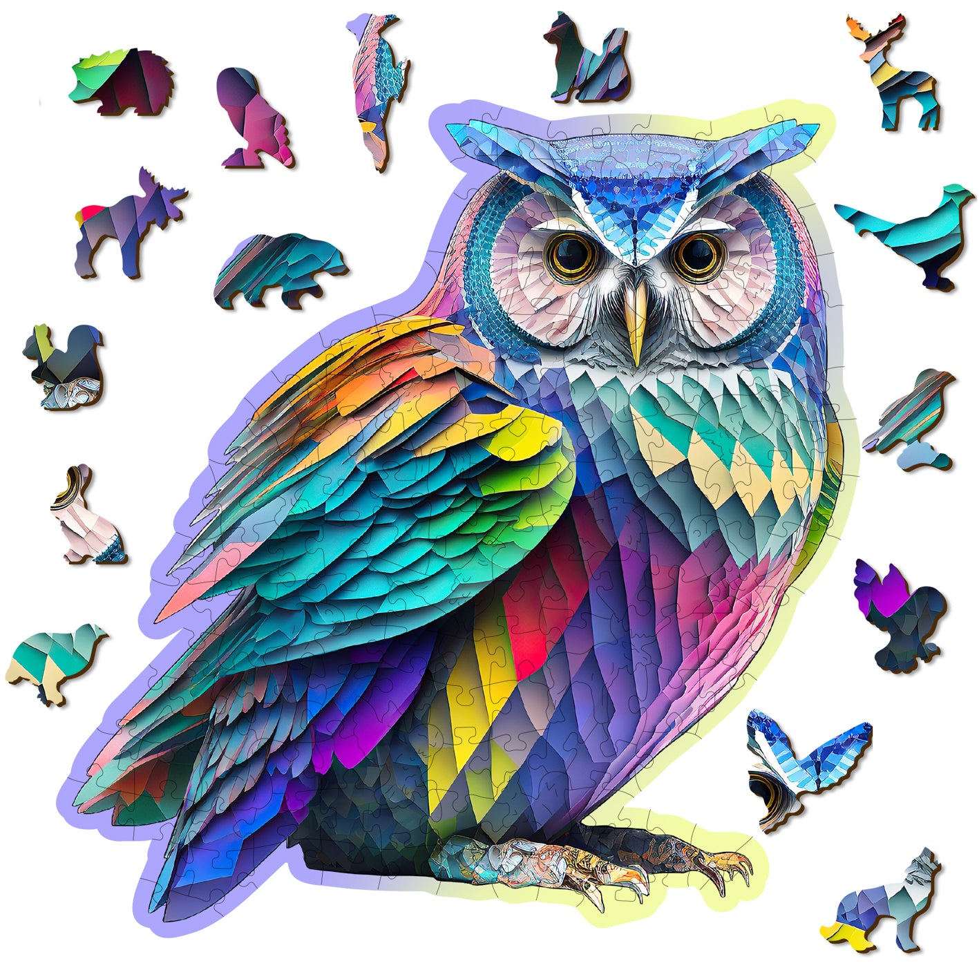 TRENDY OWL TRÆPUSLESPIL 150 BRIKKER