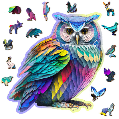 TRENDY OWL TRÆPUSLESPIL 150 BRIKKER
