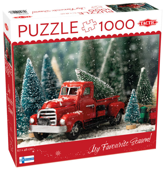 CHRISTMAS TREE TRUCK 1000 BRIKKER