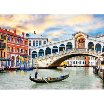 EUROGRAPHICS VENICE - RIALTO BRIDGE 1000 BRIKKER