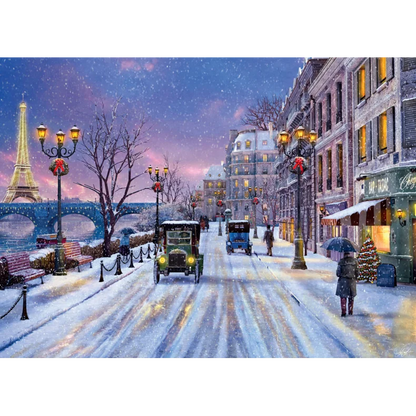 CHRISTMAS IN PARIS 1000 BRIKKER