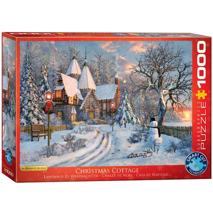 CHRISTMAS COTTAGE SMART CUT 1000 BRIKKER