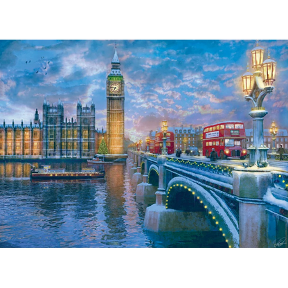 CHRISTMAS EVE IN LONDON 1000 BRIKKER