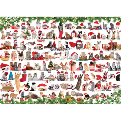 HOLIDAY CATS SMARTS CUT 1000 BRIKKER