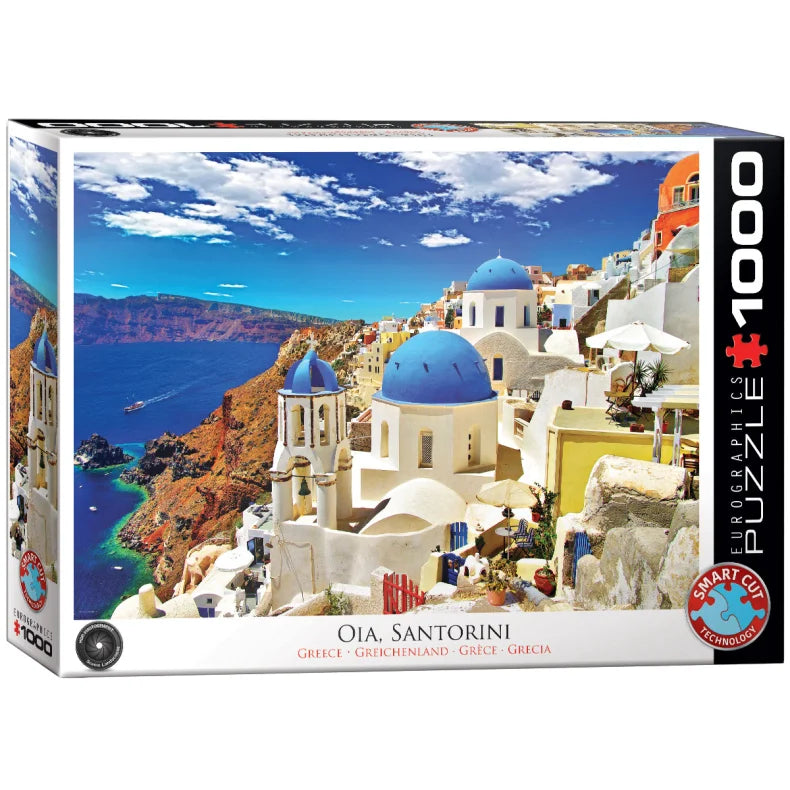 EUROGRAPHICS OIA SANTORINI GREECE 1000 BRIKKER
