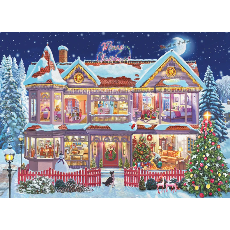 GETTING READY FOR CHRISTMAS 1000 BRIKKER