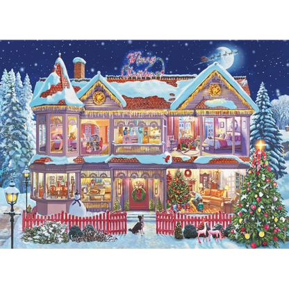 GETTING READY FOR CHRISTMAS 1000 BRIKKER