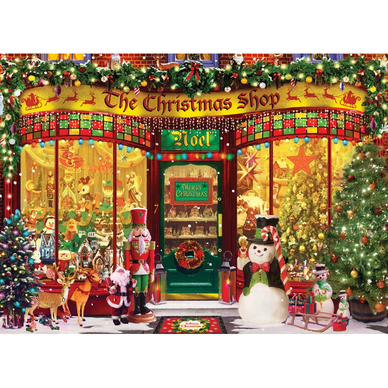 THE CHRISTMAS SHOP 1000 PCS