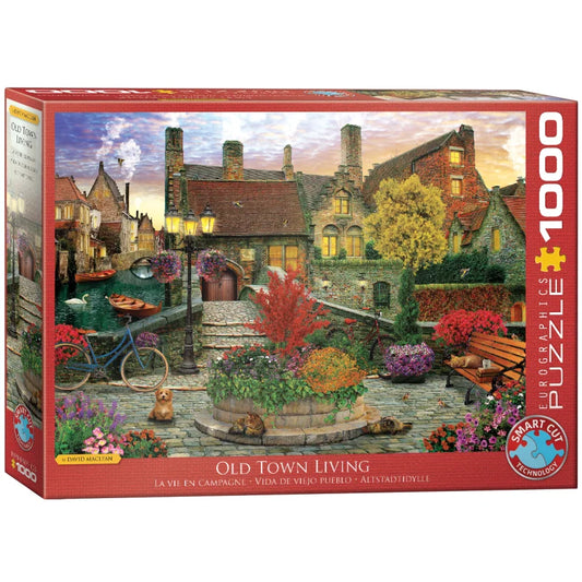 EUROGRAPHICS OLD TOWN LIVING 1000 BRIKKER