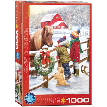 CHRISTMAS PONY EUROGRAPHICS 1000 BRIKKER